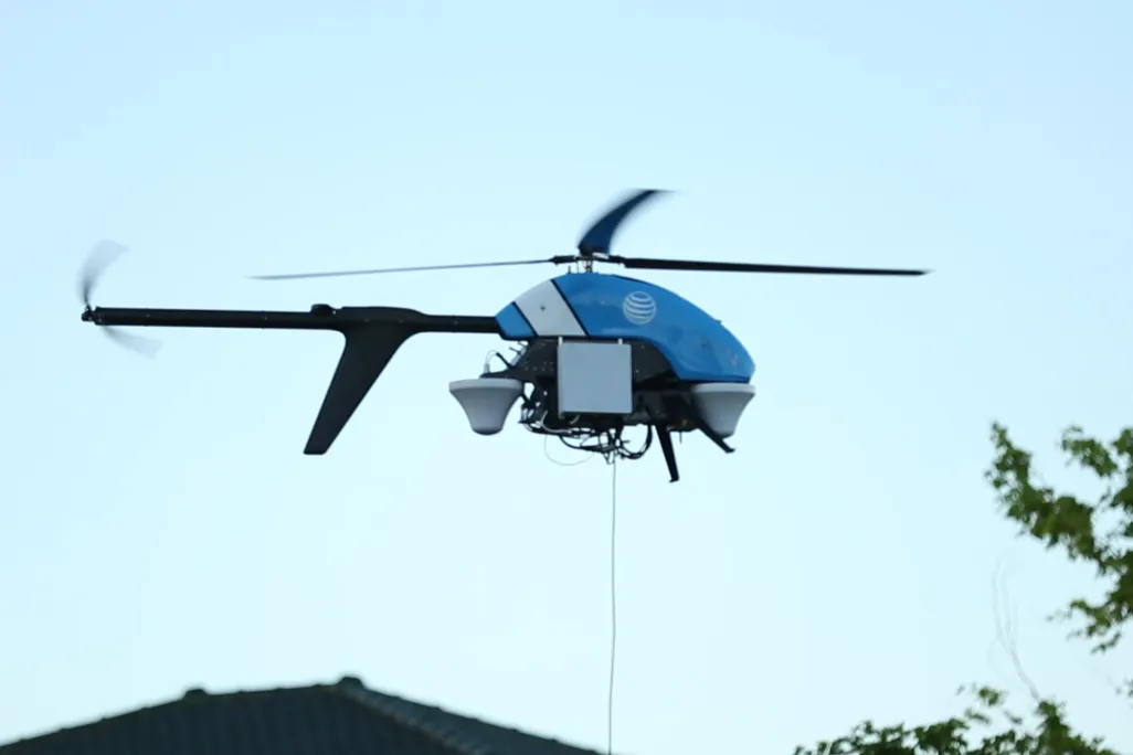 AT&T's Flying COW