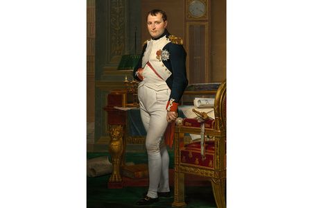 The Emperor Napoleon in His Study at the Tuileries 