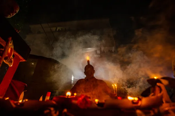 Celebrating Traditional Rakher upobas festival in Bangladesh. thumbnail