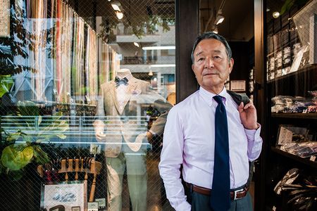 Kamakura Shirts owner Yoshio Sadasue opened a New York store on Madison Avenue. 