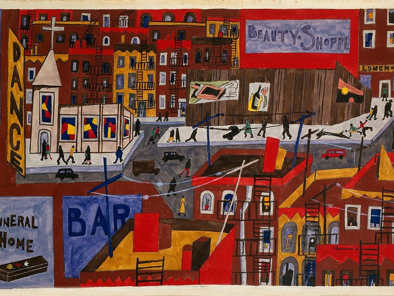 Jacob Lawrence Prints
