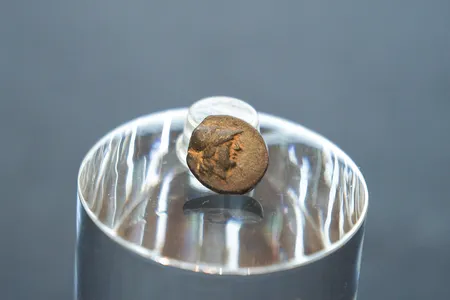 This ancient Greek coin is now on view in Berlin.