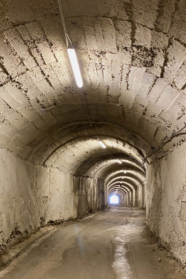 Tunnel to Bunk'Art Museum in Tirana, Albania thumbnail