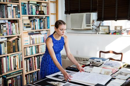 In her new book, the acclaimed Thunder & Lightning: Weather, Past, Present and Future, Lauren Redniss  is intrigued by how people have coped with, survived, or failed in extreme weather situations. 