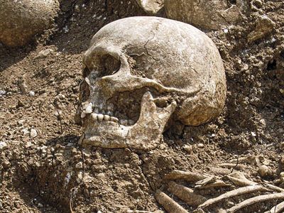 Mass grave