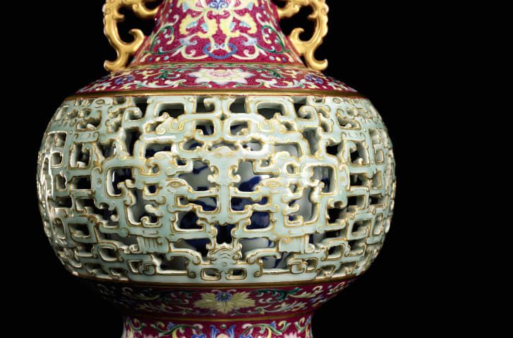 Qianlong vase