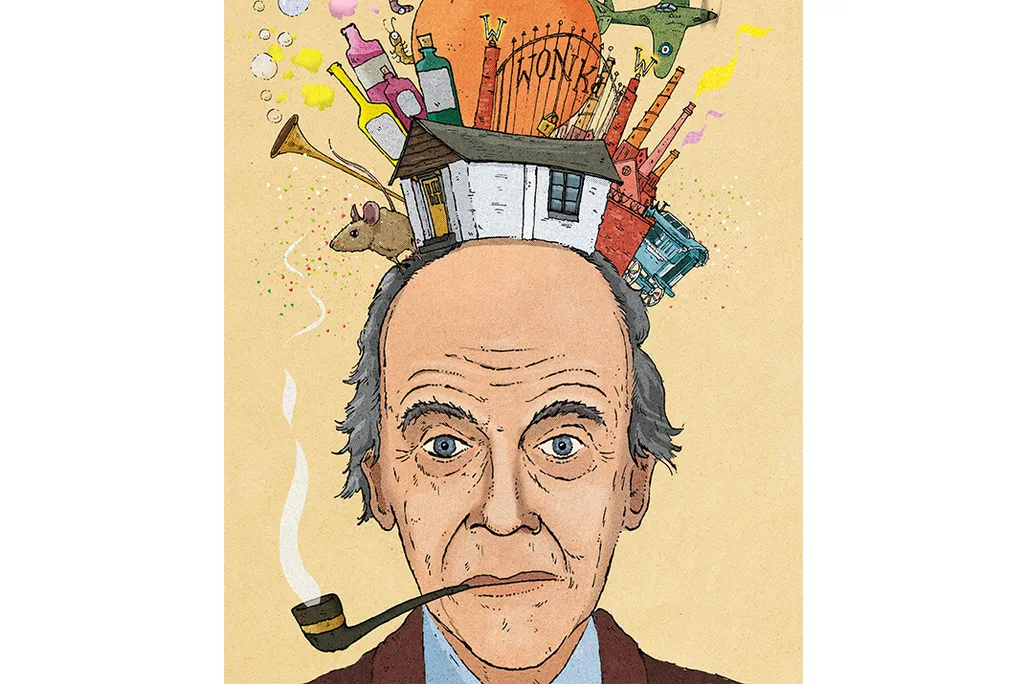 Roald Dahl illustration
