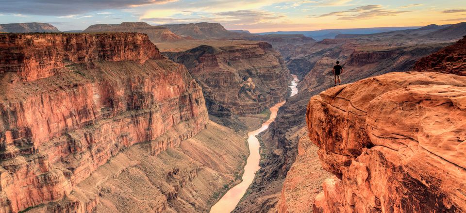  The breathtaking view of the Grand Canyon from Toroweap Overlook.  