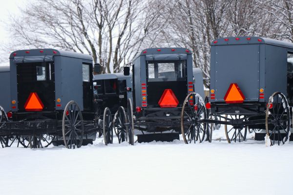 Amish Winter Sunday thumbnail