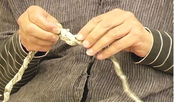 “Birthright” (still) by Maren Hassinger, 2005. Single-channel video (color, sound), 12:12 mins. 
Edition of 5 plus 2 artist’s proofs. Courtesy of Susan Inglett Gallery, NYC.