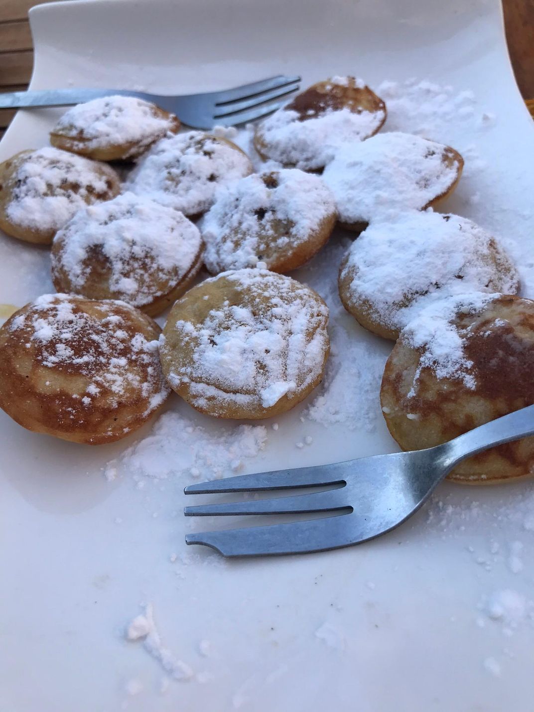 Traditional Dutch pancakes