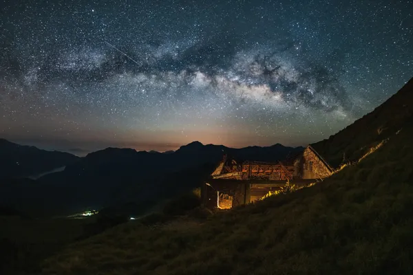 The Forgotten Cable Car Station Beneath the Milky Way thumbnail