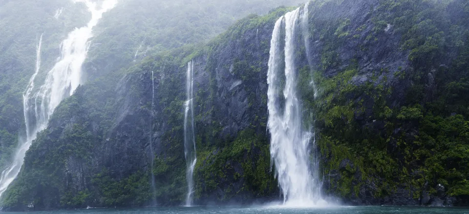  Waterfalls in Fiordland National Park 