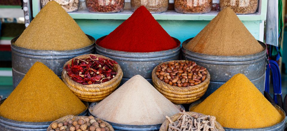  Traditional spices of Morocco 