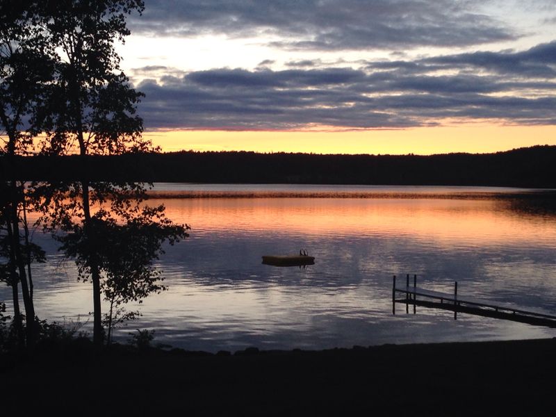 Sunset on Lake Wassookeag in Dexter, Maine Smithsonian Photo Contest