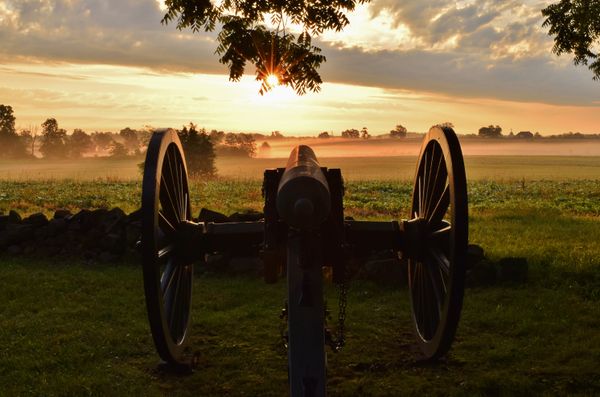 Gettysburg: Seminary Ridge sunrise thumbnail