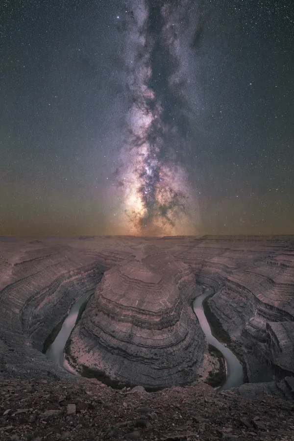 Goosenecks Milky Way thumbnail