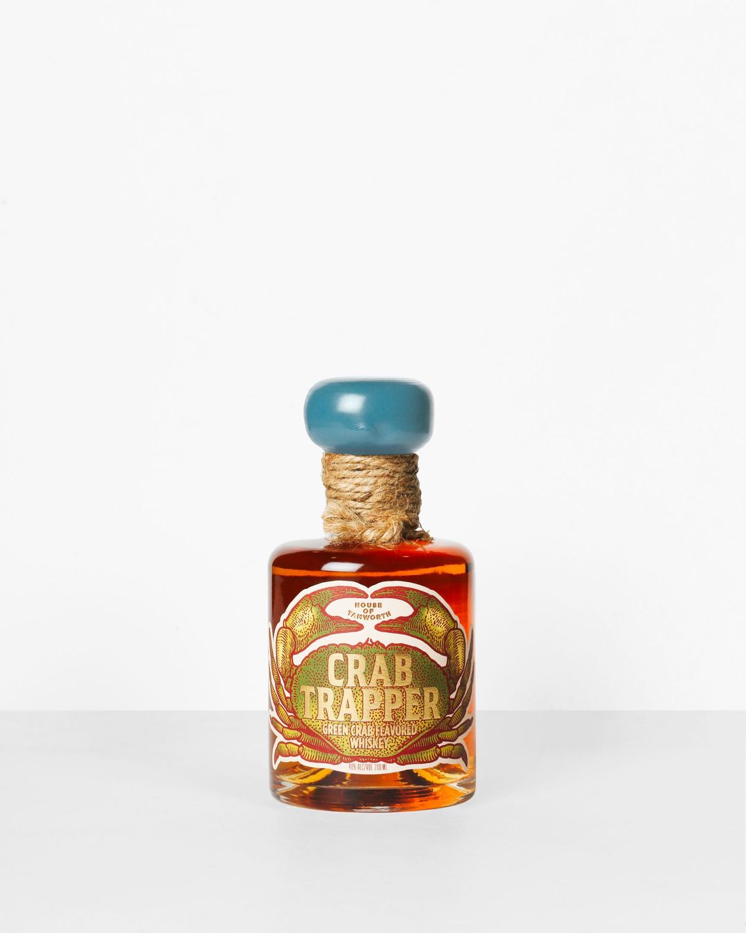 A small crab-trapper whisky bottle