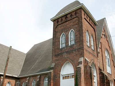 The 103-year-old Centennial Baptist Church was built by a black architect and was pastored by Rev. Elias Camp Morris, the first president of the National Baptist Convention.