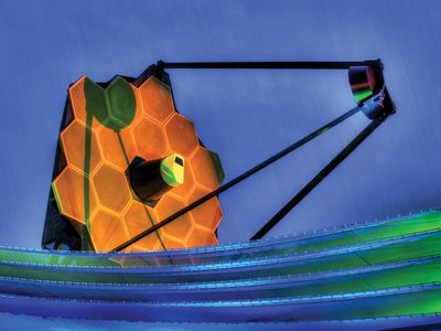 model of the JWST