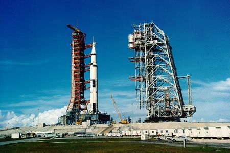 Apollo 11 on the launchpad