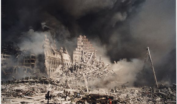 World Trade Center, September 2001, by Christophe Agou
