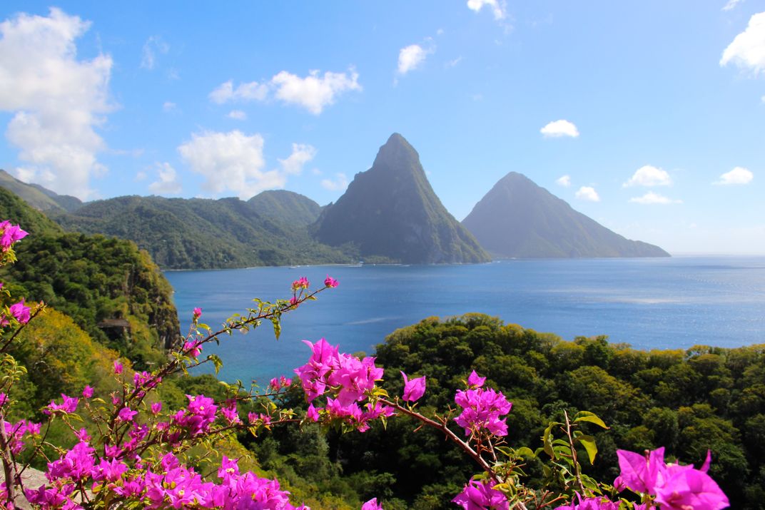 Les Pitons, St. Lucia