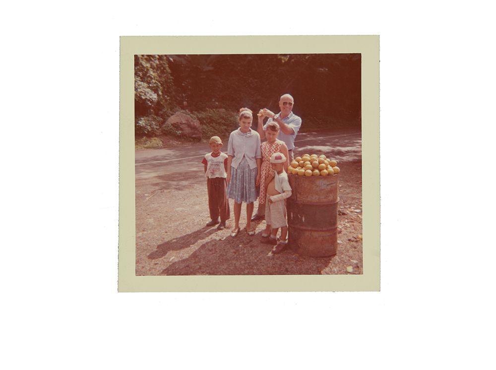 Emilio Sanchez with children in Puerto Rico, 1964. Emilio Sanchez papers, 1922-2012. Archives of American Art, Smithsonian Institution.