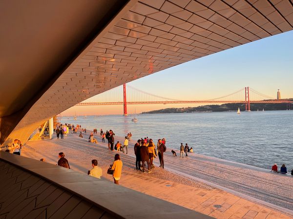 Lisbon at sunset thumbnail