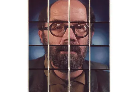 Chuck Close Self-Portrait, dye diffusion transfer prints, 1989