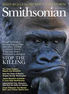 Cover of Smithsonian magazine issue from January 2005