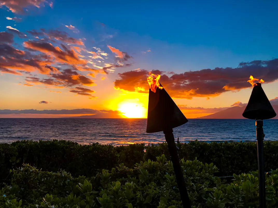 Maui Luau Sunset Smithsonian Photo Contest Smithsonian Magazine