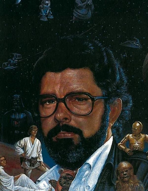 George Lucas by George Hess, 1983, gift of TIME magazine