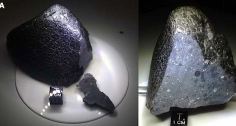 A 2.1 Billion-Year-Old Meteorite Reveals Water on Mars