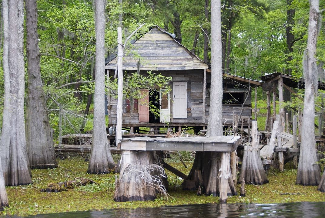 Old building in the Bayou