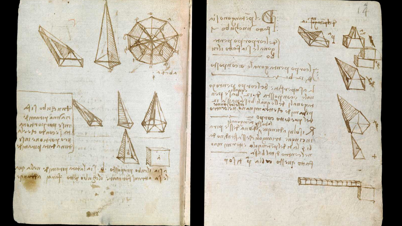 WRITINGS ＆ DRAWINGS OF LEONARDO DA VINCI See Leonardo da Vinci's Genius Yourself in These Newly Digitized