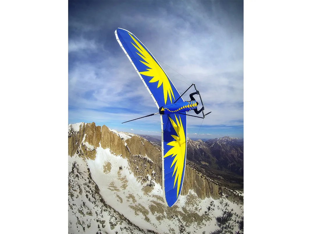 Lone Peak hang gliding