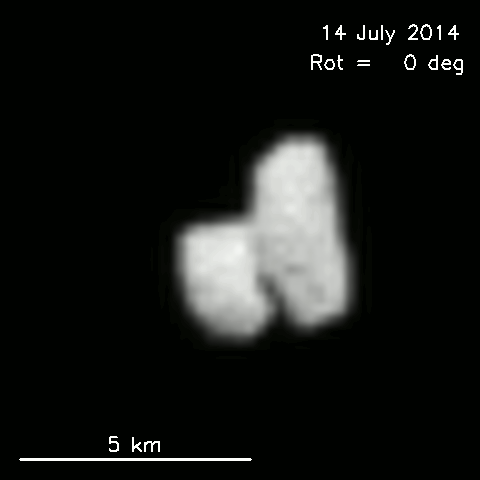 Rosetta’s Comet Has a Shiny Necklace