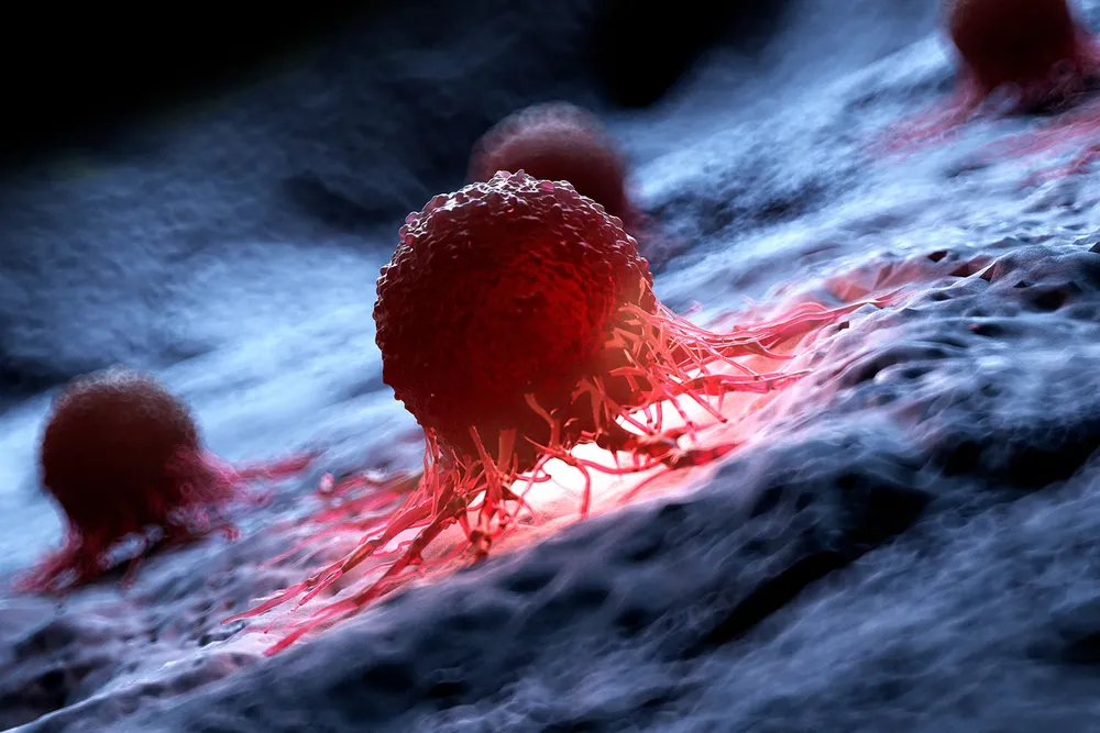 Cancer Cell Illustration