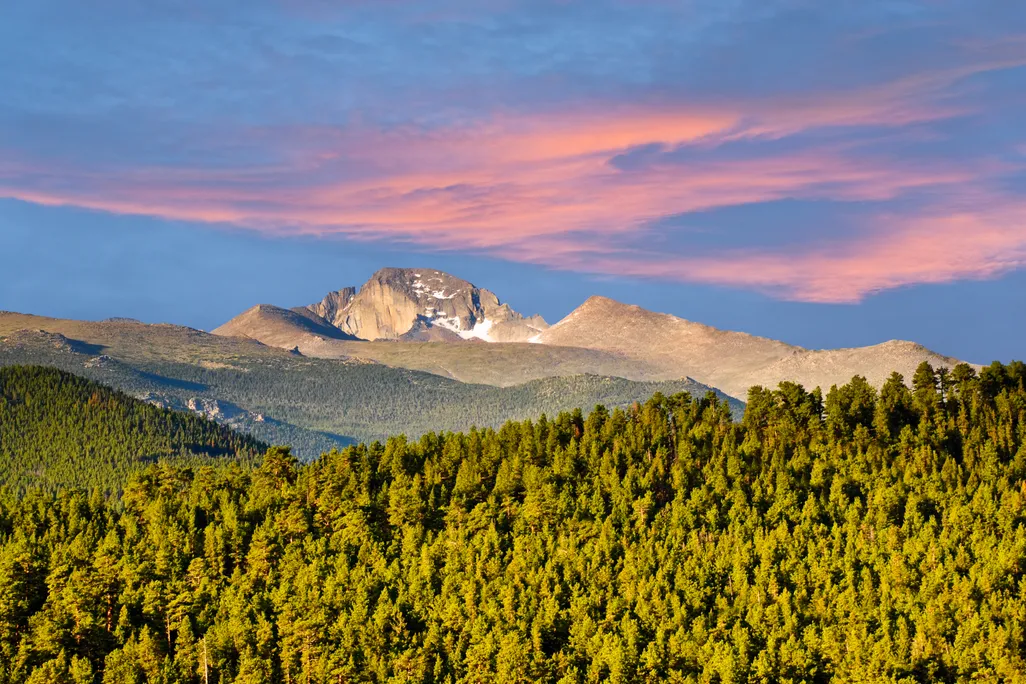 Longs Peak in Colorado