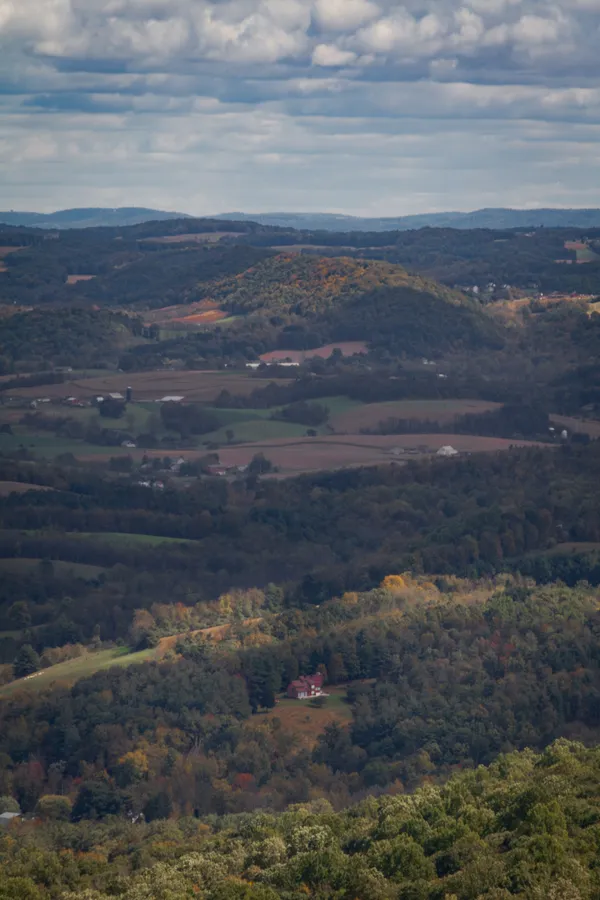 Pennsylvania farmland from above thumbnail