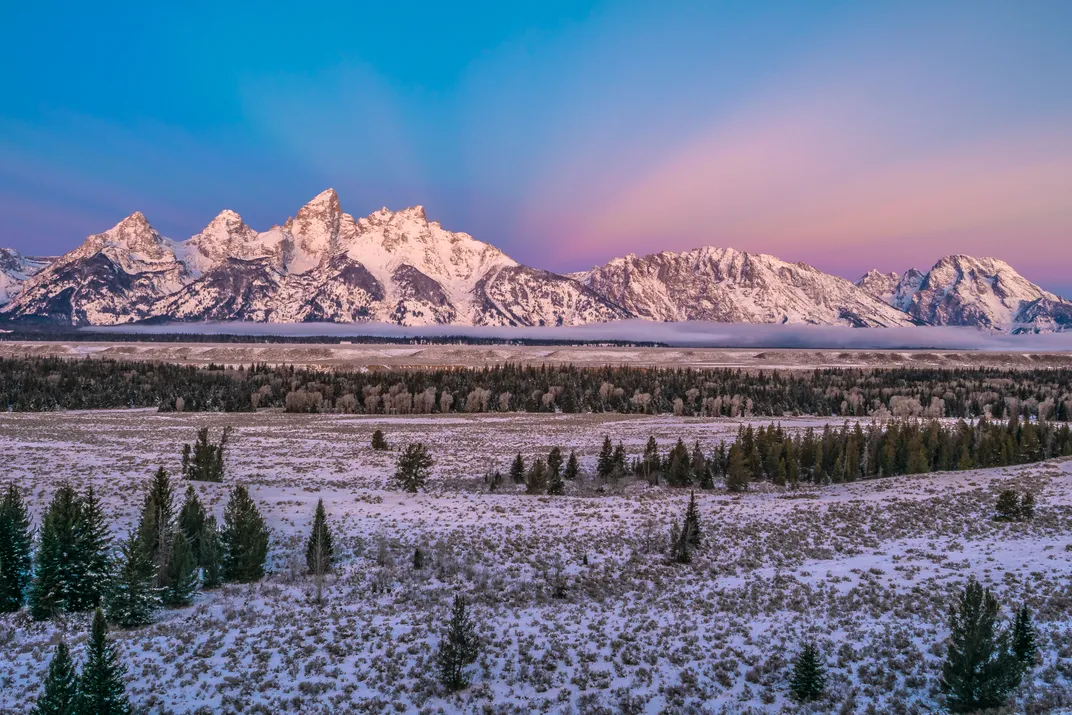 the Grand Tetons
