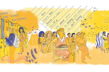 Hosted by the National Museum of American History, with participation from classrooms across the country, the 2021 National Youth Summit will examine the topic of gender equity, asking students to wrestle with history and take on challenging conversations. (Courtesy of National Museum of American History, Illustration by Krystal Quiles)