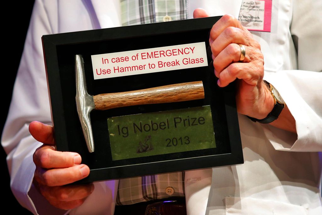 The Ig Nobel Prize Turns 25