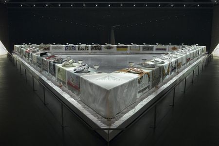 “For 20 years, everyone referred to The Dinner Party as ... ‘vaginas on plates,’” Chicago says. “Nobody called it the history of women in western civilization, which of course, is what it is.”