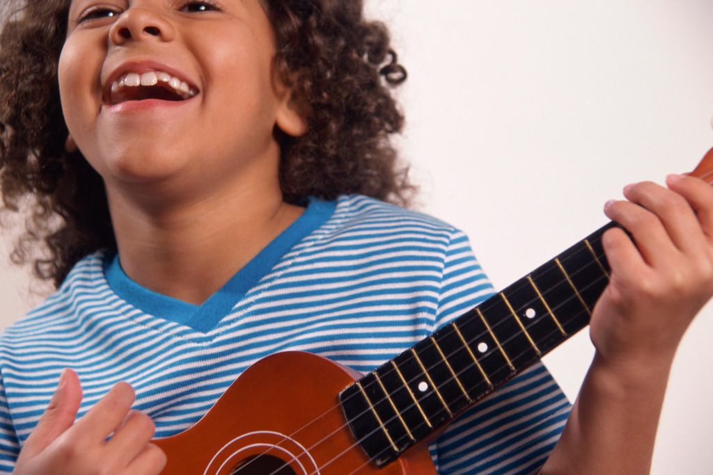 Kid With Ukulele