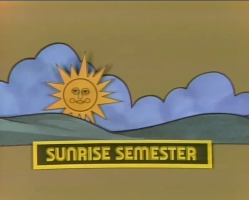 Sunrise Semester sunrise logo