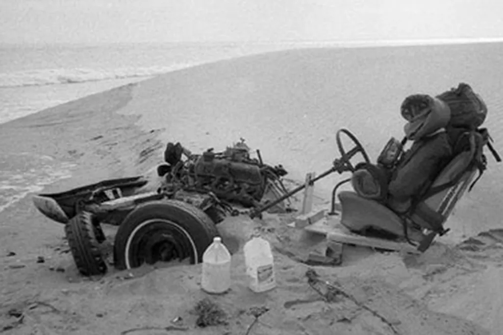 You never know what you will find on the beaches of Malarrimo.
