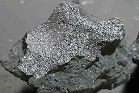 A fragment of the Hillsborough meteorite