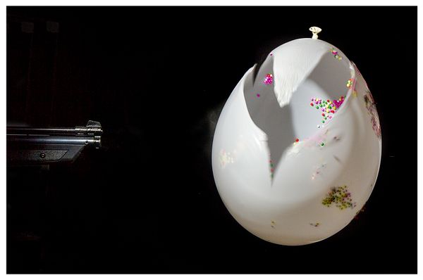 White Balloon Bursting thumbnail